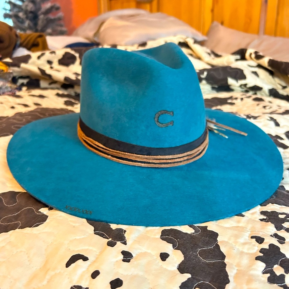 Custom Charlie 1 Horse Felt Hat Size Small (Never Worn)